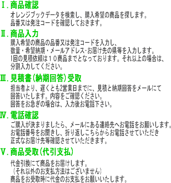 2014年版オレンジブック 見積依頼